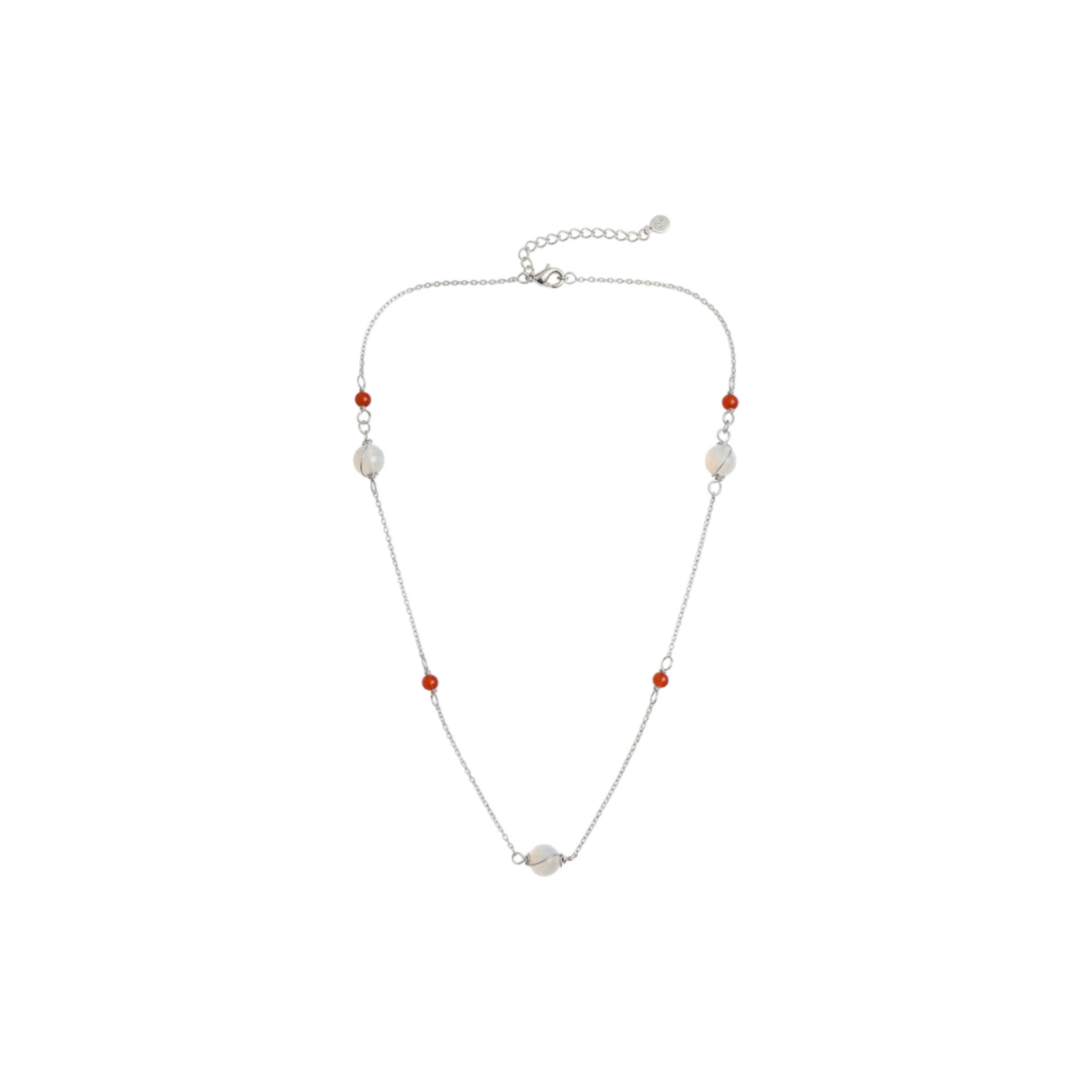 COLLIER HADÈS PIERRE DE LUNE PIERRES NATURELLES AU CHOIX