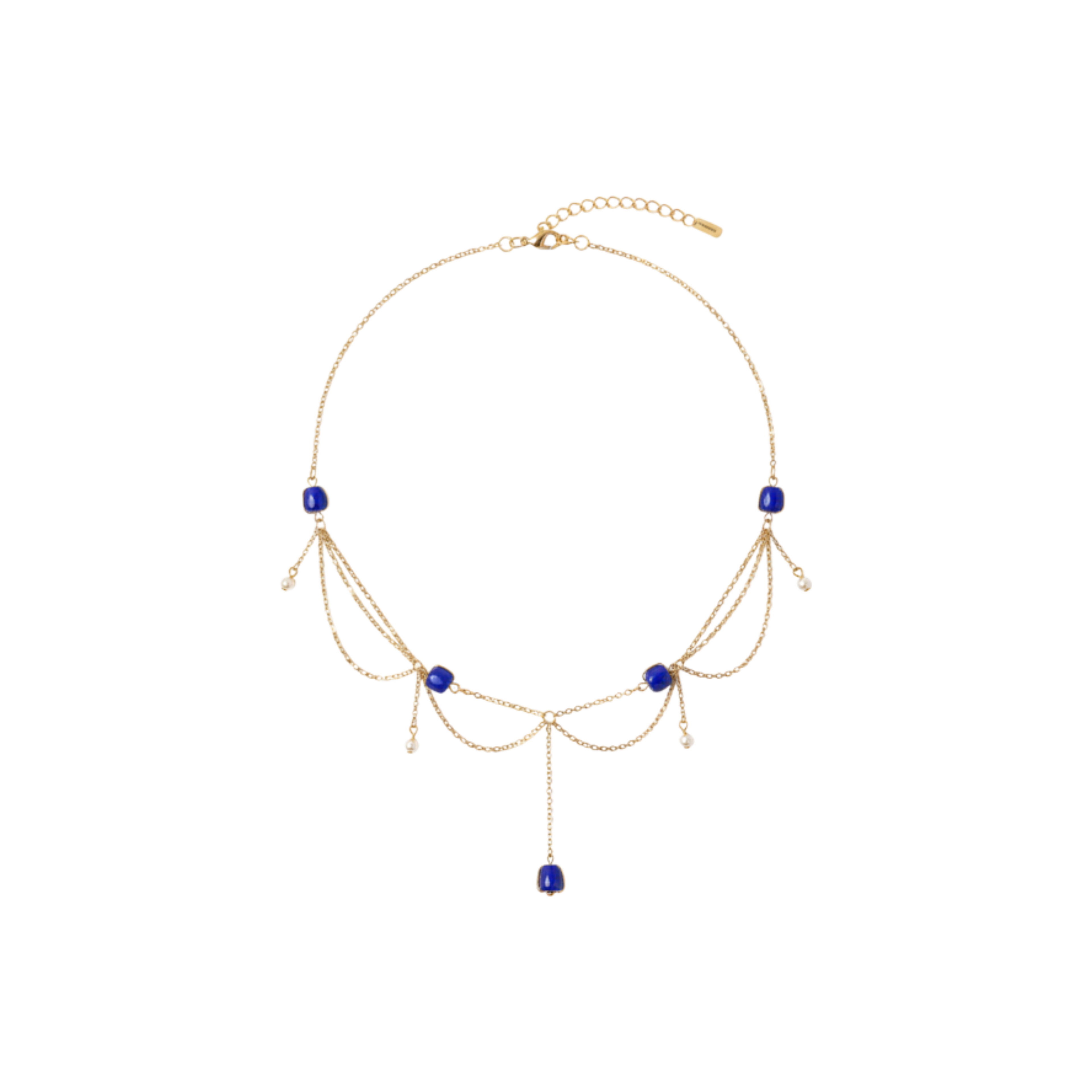 Collier Le Cœur du Duc Perle d’eau douce perle de Murano (venise)