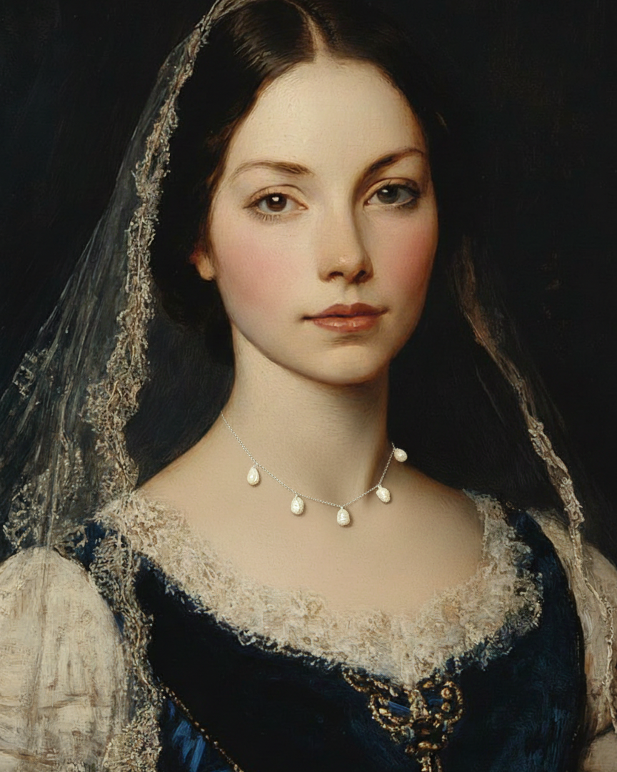 COLLIER DORIS PERLES D’EAU DOUCE