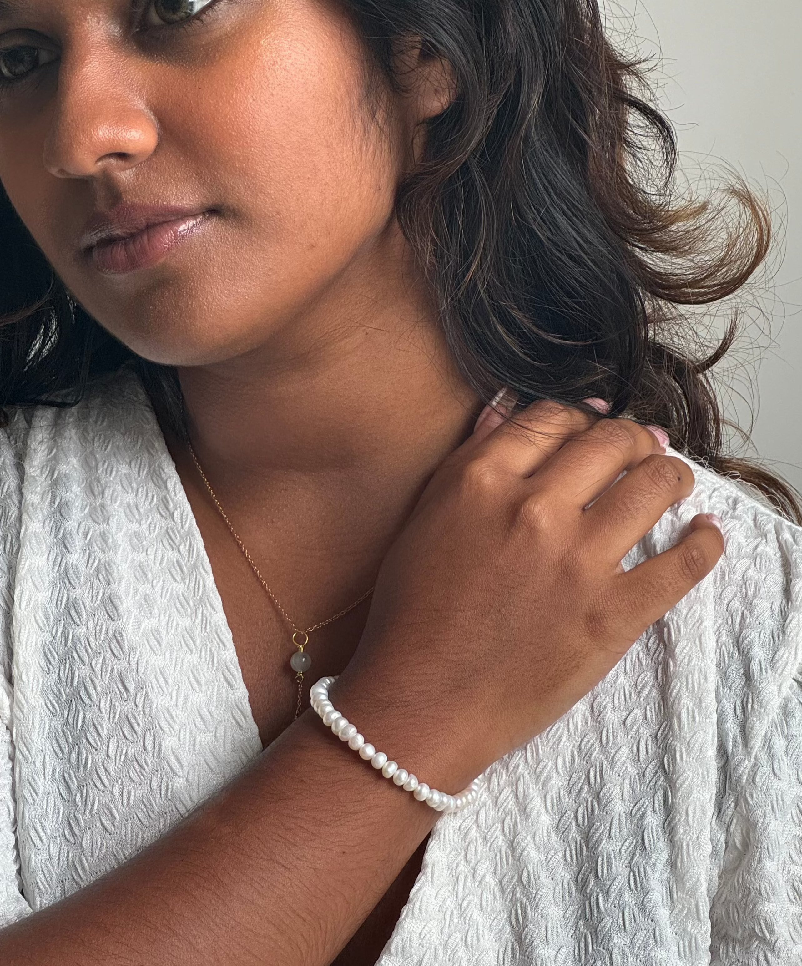 BRACELET HÉRA PERLES D'EAU DOUCE