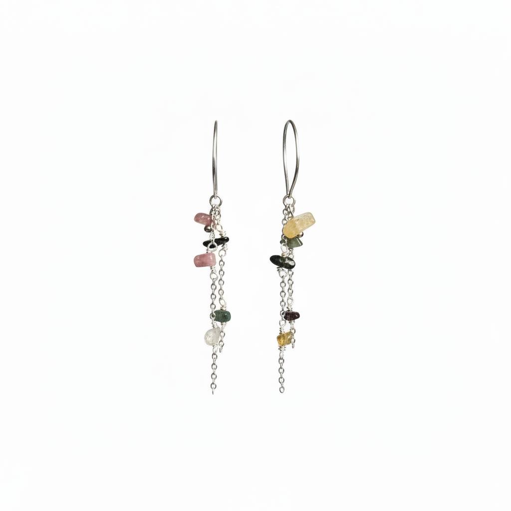 BOUCLES D’OREILLES PERSÉPHONE TOURMALINE